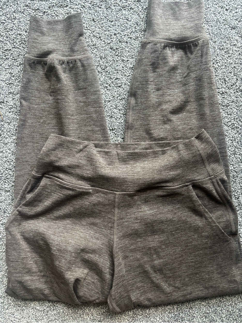 Women’s taupe Lounge Leggings with Pockets